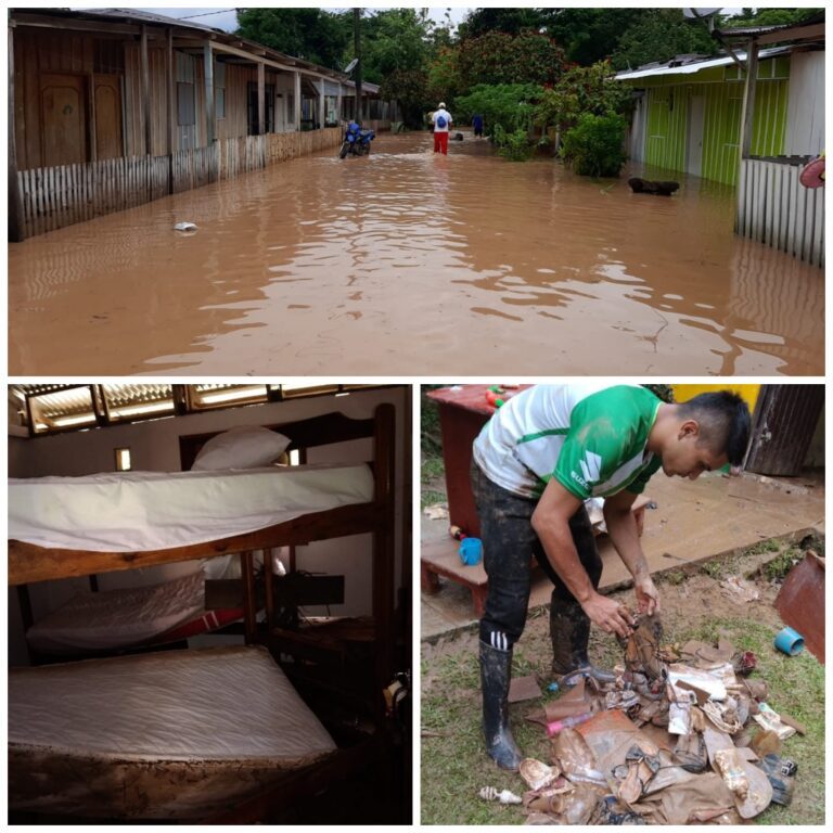 River Flooding Devastates El Paujil ProAves Reserve.