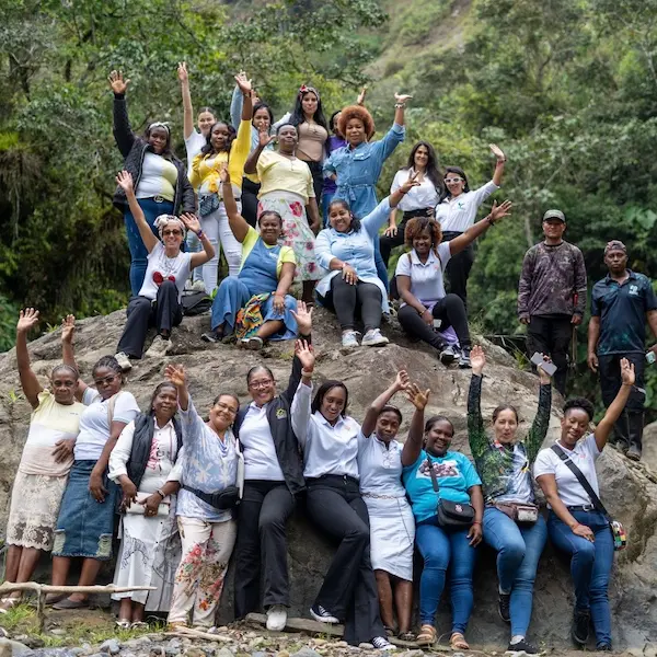 Mujeres rurales lideresas del Chocó celebran el Día Internacional de la Mujer en medio de la naturaleza y la biodiversidad