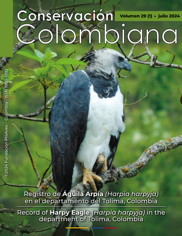 Revista Conservación Colombiana 29